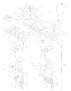 Pto Manualandbattery Diagram and Parts List for 13BK608G062 2001 Yard Machines Lawn Tractor